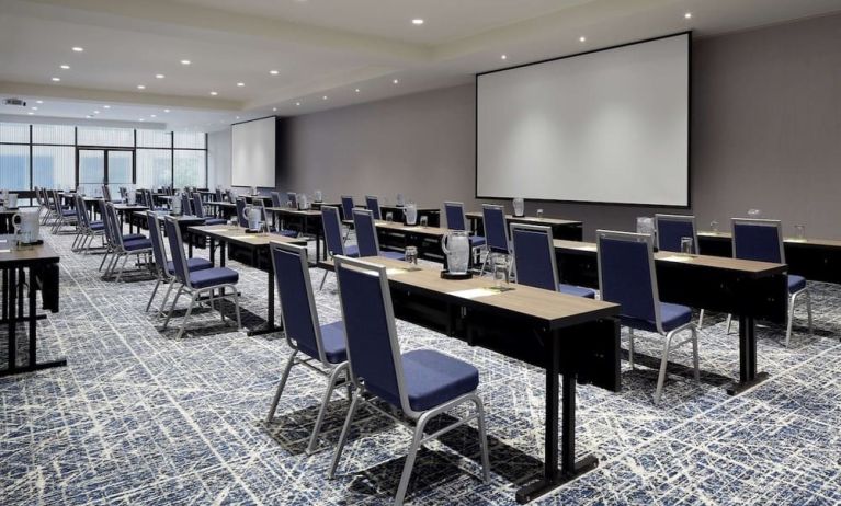 Large meeting room at DoubleTree By Hilton Montreal.