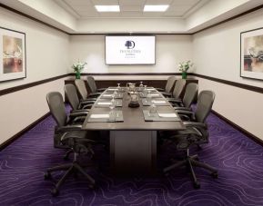 Professional meeting room at DoubleTree By Hilton Montreal.