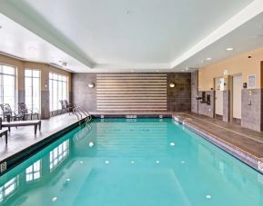 Relaxing indoor pool at Homewood Suites By Hilton Toronto-Markham.