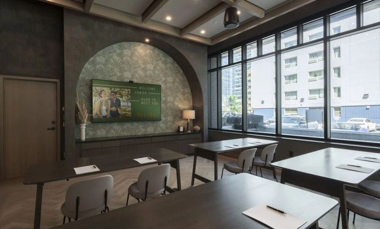 Professional meeting room at The Westley Calgary Downtown, Tapestry Collection By Hilton.