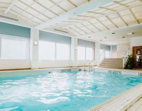 Refreshing indoor pool at Fairmont Winnipeg.