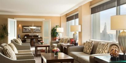 Executive lounge available at Fairmont Winnipeg.