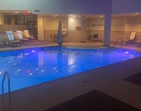 Refreshing indoor pool at Hilton Albany.
