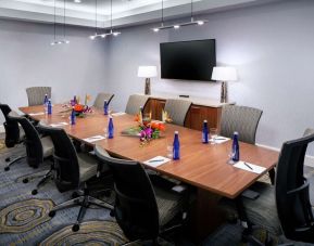 Meeting room available at Hilton Albany.
