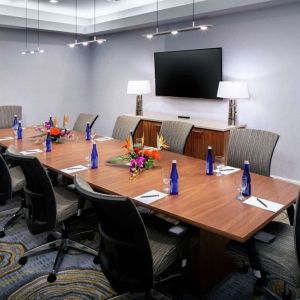 Meeting room available at Hilton Albany.
