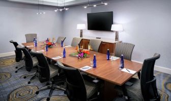 Meeting room available at Hilton Albany.
