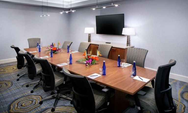 Meeting room available at Hilton Albany.
