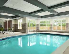 Relaxing indoor pool at the Hilton Garden Inn Kitchener/Cambridge.