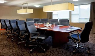 Bright and spacious professional meeting room at the Holiday Inn Oakville Centre.