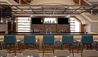 Hotel bar at the Four Points By Sheraton St Catharines Niagara Suites.