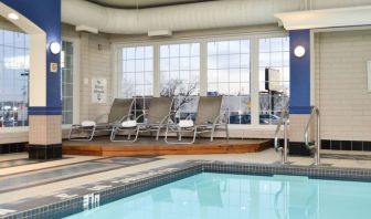 Relaxing indoor pool at Amenida Residences.