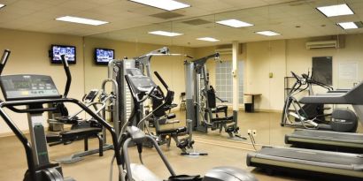 Fully equipped fitness center at Amenida Residences.