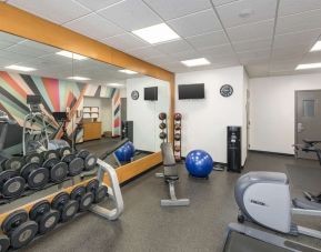 Fitness center available at Hilton Garden Inn Boca Raton.