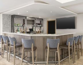 Hotel bar at Hilton Garden Inn Boca Raton.