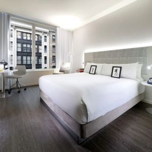 Day use room with work desk at Innside By Melia New York Nomad.