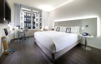 Day use room with work desk at Innside By Melia New York Nomad.