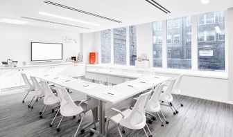 Professional meeting room at Innside By Melia New York Nomad.