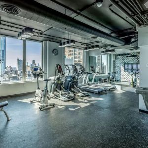 Fitness center available at Innside By Melia New York Nomad.