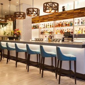 Hotel bar at Innside By Melia New York Nomad.