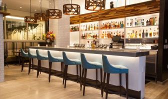 Hotel bar at Innside By Melia New York Nomad.