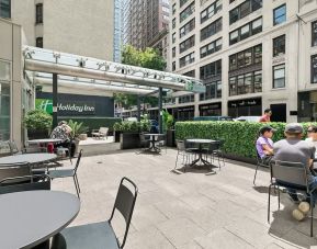 Outdoor seating available at Holiday Inn Manhattan 6th Ave - Chelsea.