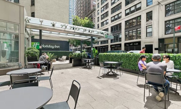 Outdoor seating available at Holiday Inn Manhattan 6th Ave - Chelsea.