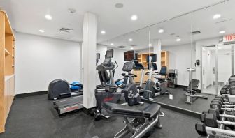 Fitness center available at Holiday Inn Manhattan 6th Ave - Chelsea.