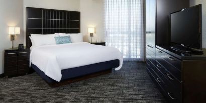 Day use room with natural light at Embassy Suites By Hilton LAX Airport North.