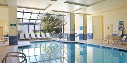 Refreshing indoor pool at Embassy Suites By Hilton LAX Airport North.