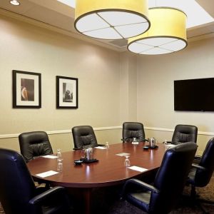 Meeting room at Embassy Suites By Hilton LAX Airport North.