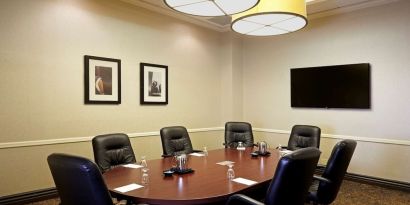 Meeting room at Embassy Suites By Hilton LAX Airport North.