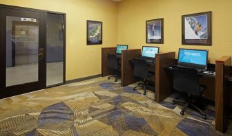 Business center available at Embassy Suites By Hilton LAX Airport North.