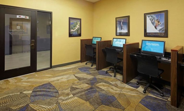 Business center available at Embassy Suites By Hilton LAX Airport North.