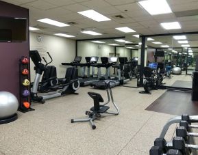 Fitness center available at Embassy Suites By Hilton LAX Airport North.