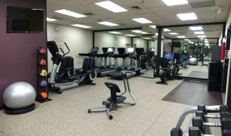 Fitness center available at Embassy Suites By Hilton LAX Airport North.