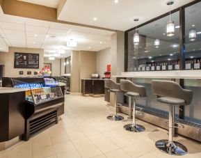 Hotel coffee shop at Holiday Inn Toronto International Airport.