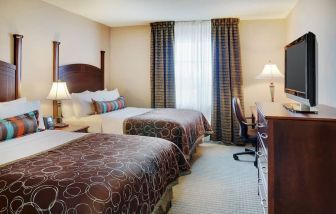 Day use twin room at Staybridge Suites Oakville-Burlington.