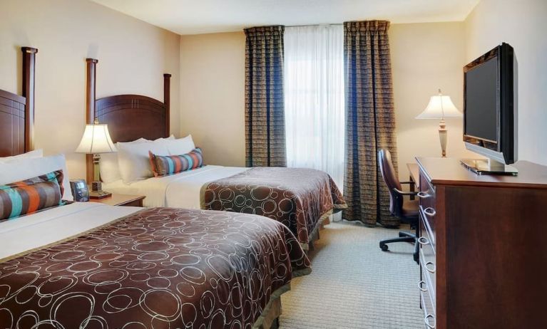 Day use twin room at Staybridge Suites Oakville-Burlington.