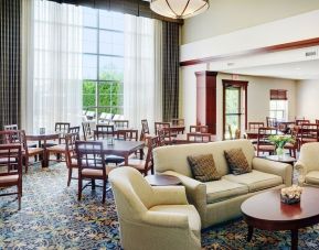 Restaurant area at Staybridge Suites Oakville-Burlington.