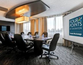 Professional meeting room at Four Points By Sheraton Toronto Mississauga.