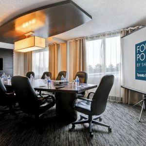 Professional meeting room at Four Points By Sheraton Toronto Mississauga.