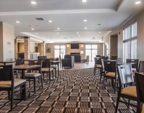 Restaurant area at Quality Inn & Suites Kingston.