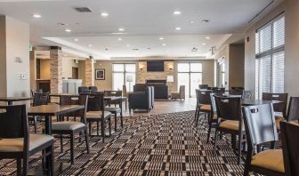 Restaurant area at Quality Inn & Suites Kingston.