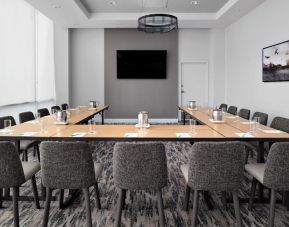 Professional meeting room at Courtyard By Marriott Edmonton Downtown.