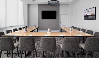 Professional meeting room at Courtyard By Marriott Edmonton Downtown.