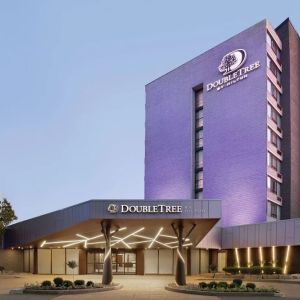 Hotel exterior at DoubleTree By Hilton Hotel Toronto Airport West.