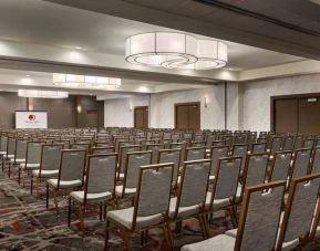 Professional conference room at DoubleTree By Hilton Hotel Toronto Airport West.