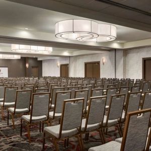 Professional conference room at DoubleTree By Hilton Hotel Toronto Airport West.