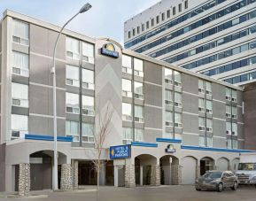 Hotel exterior at Days Inn Edmonton Downtown.