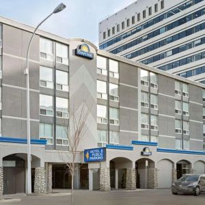 Hotel exterior at Days Inn Edmonton Downtown.